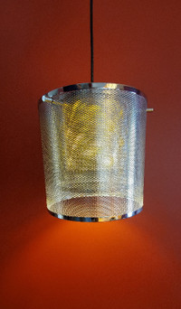 Attractive metal hanging lamps - $40 for both