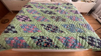 Handmade Quilted Patchwork Blanket