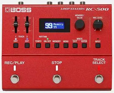 Boss RP-500 Dual Looper with Drums and mic input, View more