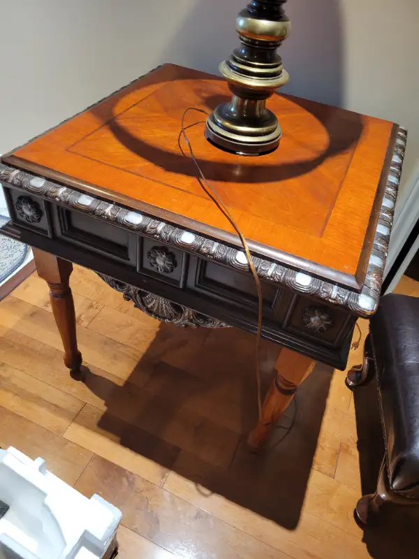 BEAUTIFUL DESIGNED/HANDCRAFTED MULTIPURPOSE TABLE-$125 OR obo