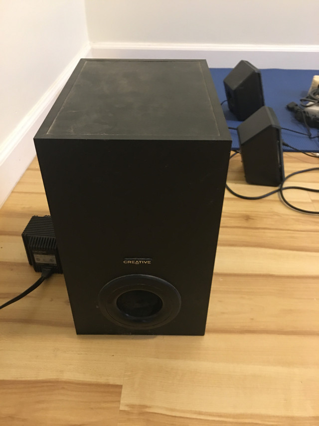 Computer Desktop Speakers And sub 25$ (Creston) in Speakers, Headsets & Mics in Cranbrook - Image 2