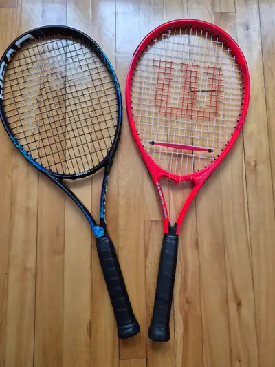 Head and Wilson Tennis Rackets, View more
