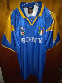 1996 Alessandro Del piero Juventus f.c.Kappa jersey sz large new