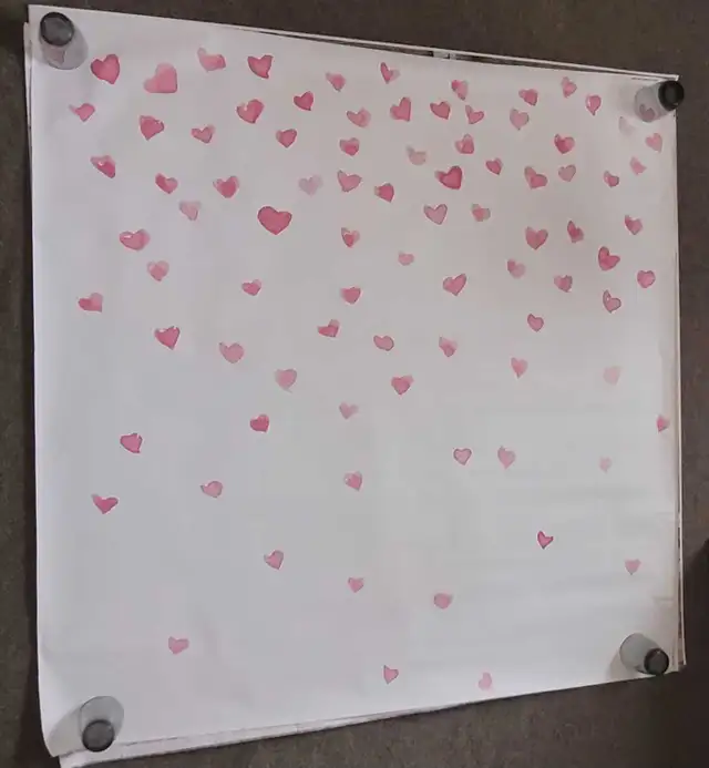 Valentines Backdrop in Hobbies & Crafts in Peterborough - Image 2
