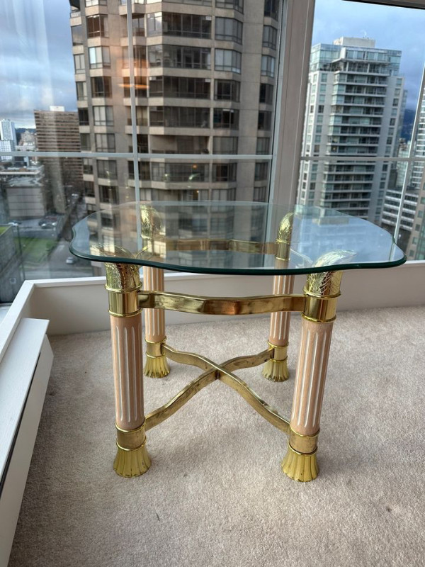 Vintage Glass Side Tables in Coffee Tables in Vancouver - Image 4