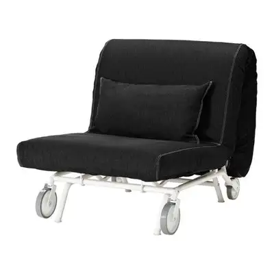 Divan-lit simple IKEA (noir), View more