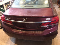 Parts 2013 Honda Civic sedan coupe