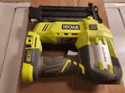 RYOBI 18V ONE+ AirStrike 18-Gauge Lithium-Ion Brad Nailer, View more