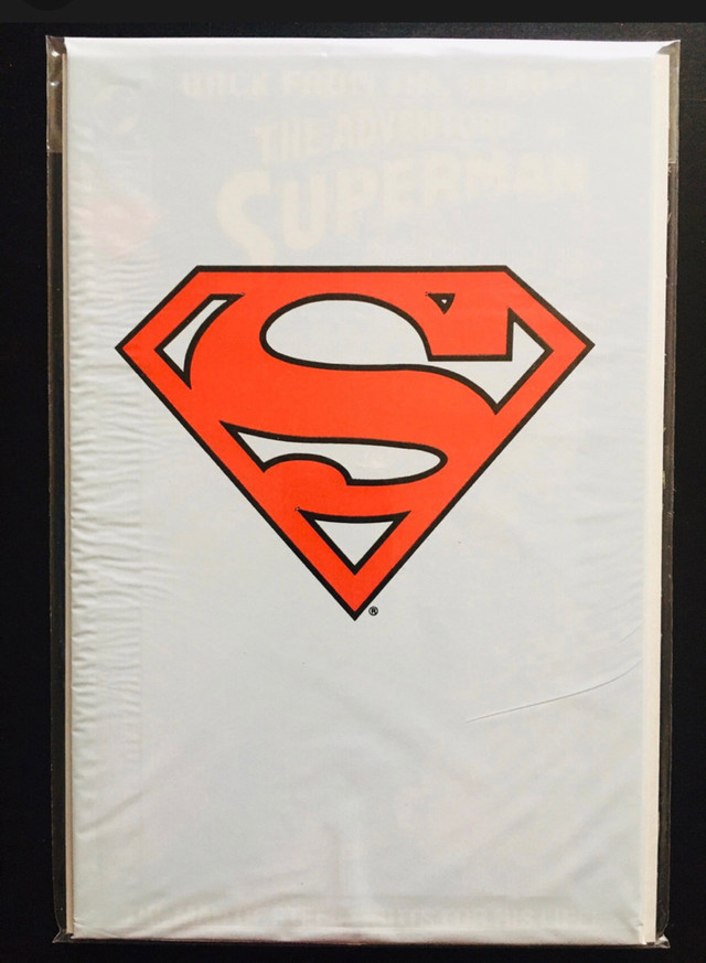 THE DEATH OF SUPERMAN Collector (White Bag) SEALED (#500)  in Comics & Graphic Novels in Brantford