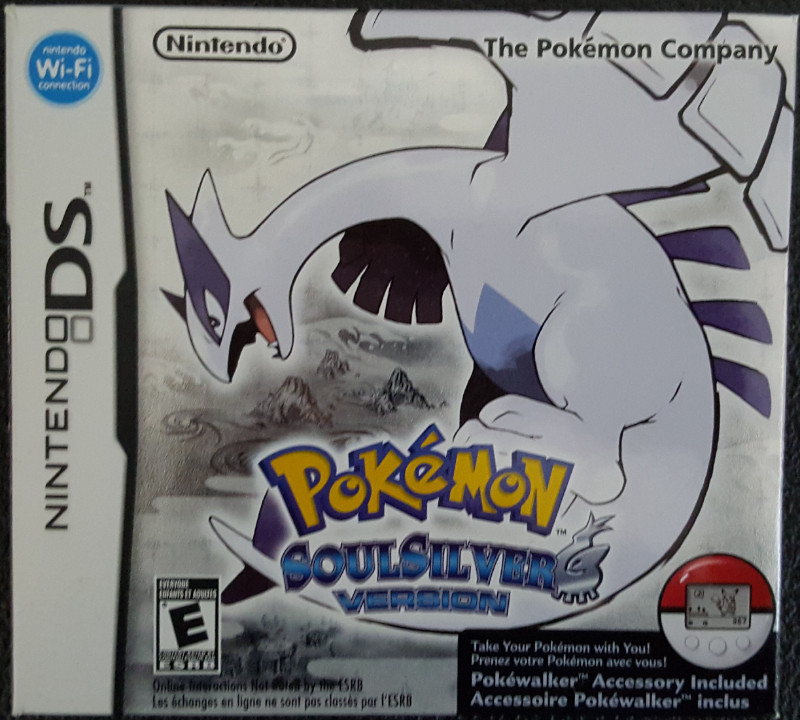 Pokemon Soulsilver - complete with pokewalker (Nintendo DS) for sale  