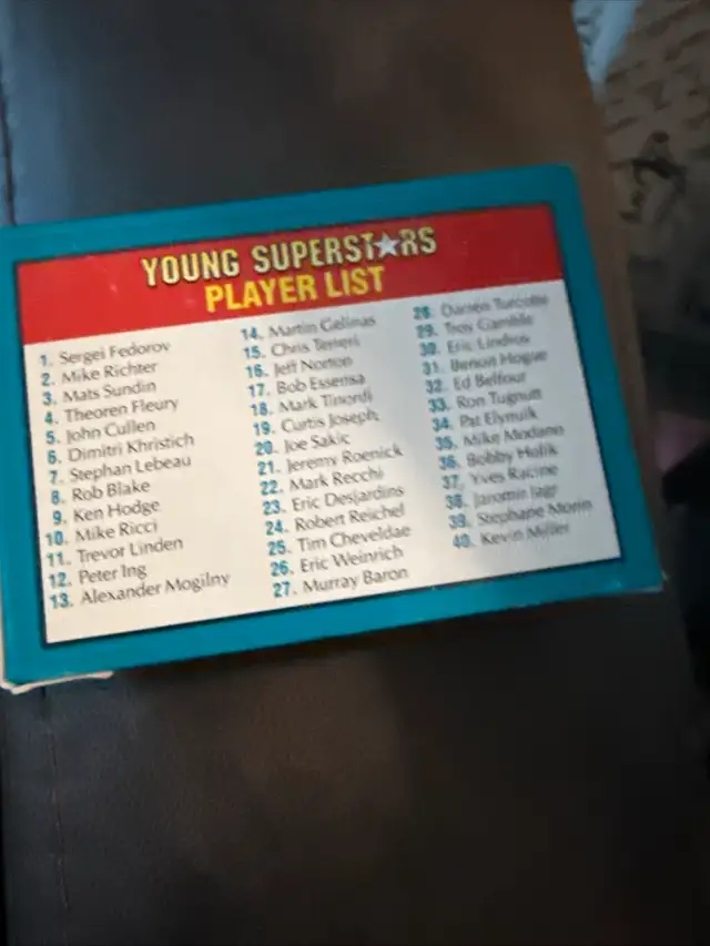 1991 Score Young Superstars62854390513795121