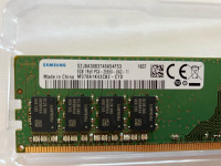 2x carte Mémoire RAM DDR4- 8GB
