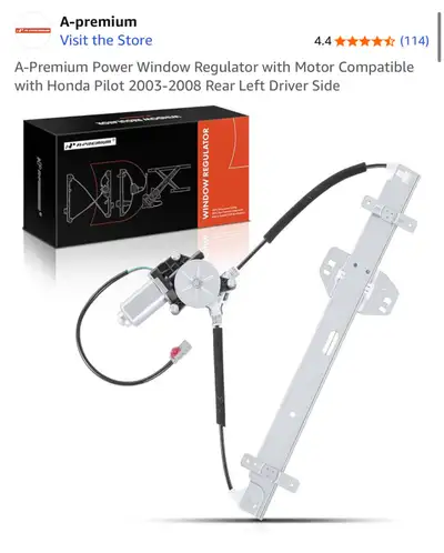 Window Regulator Honda Pilot RL , View more
