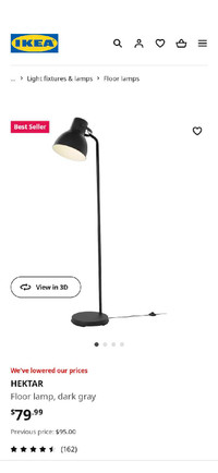 Ikea Lamps/ lights