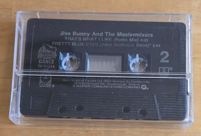 Jive Bunny And The Mastermixers - Cassette Single in Arts & Collectibles in Markham / York Region - Image 3