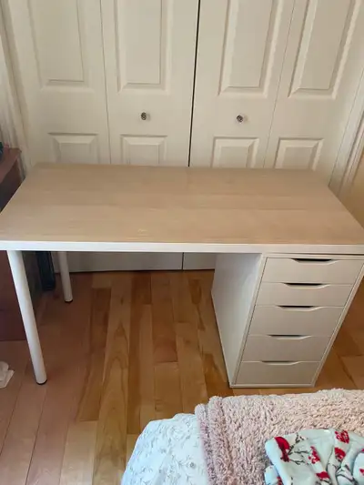 ikea desk with drawer unit, View more
