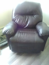 2 rocker /  recliners with coffee table and 55" tv with stand