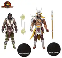 McFarlane Toys Mortal Kombat Sub Zero Vs Shao 2 Pack Action Figs