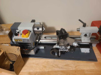 Craftex CX704 mini lathe + tooling