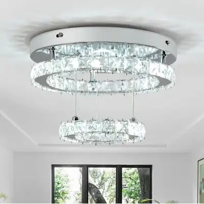 New LED Crystal Ceiling Light, View more