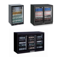 Commercial Glass Door Back Bar Cooler- Sizes Available