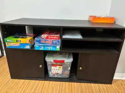 Tv stand- game organizer , View more