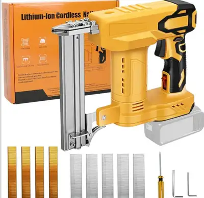 18GA Cordless Brad Nailer for Dewalt 20V Battery, 2 in 1 Electri, View more
