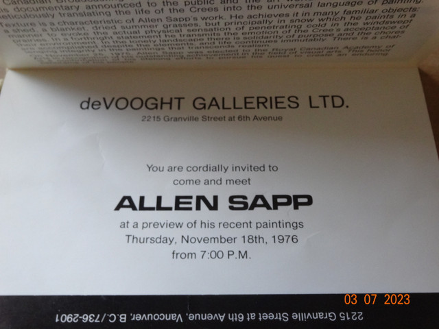 Postcards, Alan Sapp artist ,signature, Mt Lassen vintage folder in Arts & Collectibles in Kelowna - Image 3