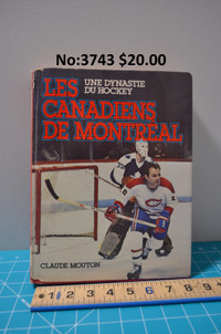 Livre Les Canadiens de Montréal, Claude Mouton