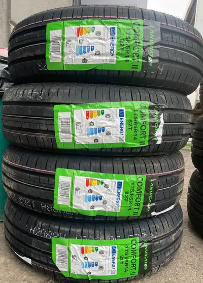 Hi currently selling a *full brand new all season 4 tire set 175/65/R14 with a 60,000 km warranty wi...