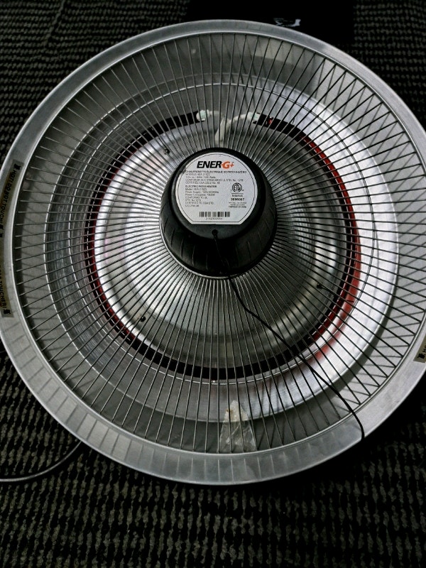 ENERG+ HEA21285 1500W Infrared Electric Outdoor Hanging Heater