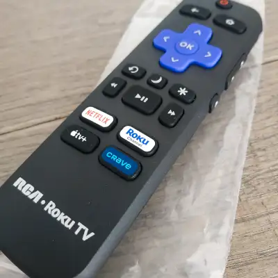 RCA roku tv remote NEW, View more