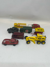 Various Vintage Toy Cars