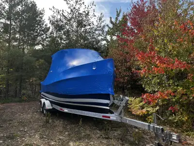 Offering shrink wrap service and winterizing boats, outboard engines & inboard engines in Lunenburg...