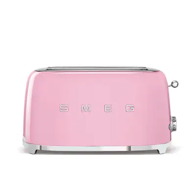 SMEG 4-SLICE TOASTER IN PASTEL PINK - BRAND NEW IN BOX, View more