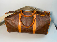 ETRO- Paisley Print Zipped Holdall Brown