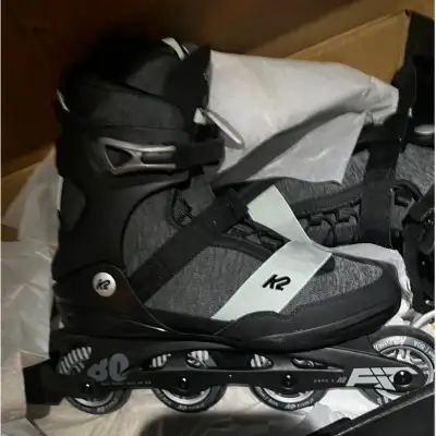 F.I.T. 80 Pro Inline Skates - 2122 Quantity: 1 Size: 11 Color: Gray Black Excellent condition, warn...