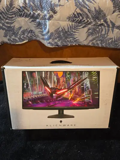 Purchased at Best Buy, used for awhile, selling because i changed to a new gaming monitor, comes wit...