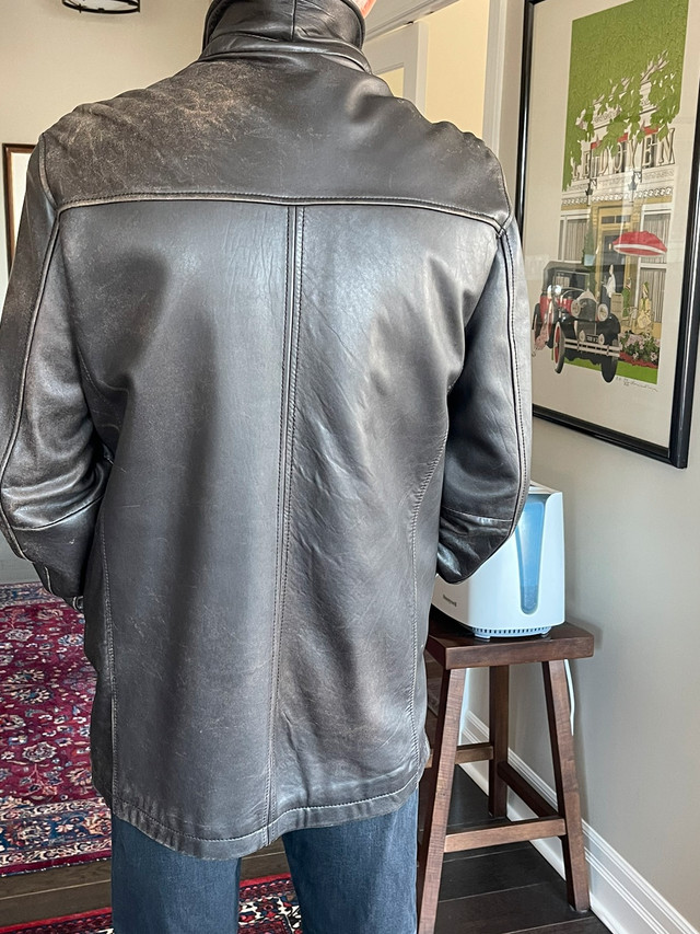 Men’s leather jacket  in Men's in Stratford - Image 4