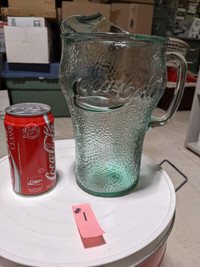 COKE collector glasses and dishes. Various Prices.