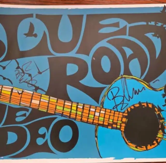 !VERY RARE! BAND AUTOGRAPHED Blue Rodeo Blue Road Live Album '08 in Arts & Collectibles in Edmonton - Image 4