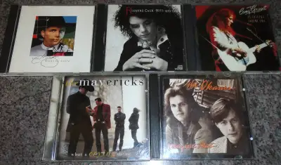 5 country CDs - all 5 CDs for $5, View more