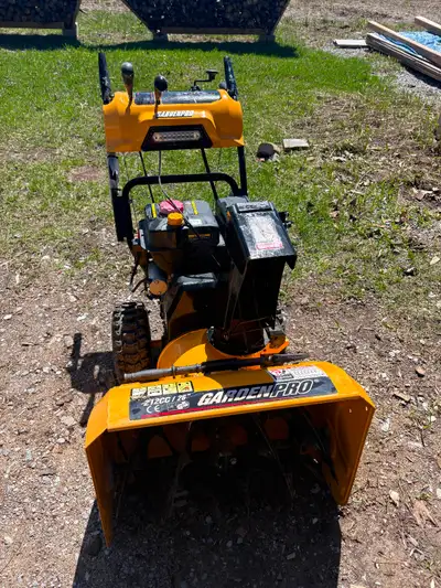 26” Garden Pro snowblower, View more