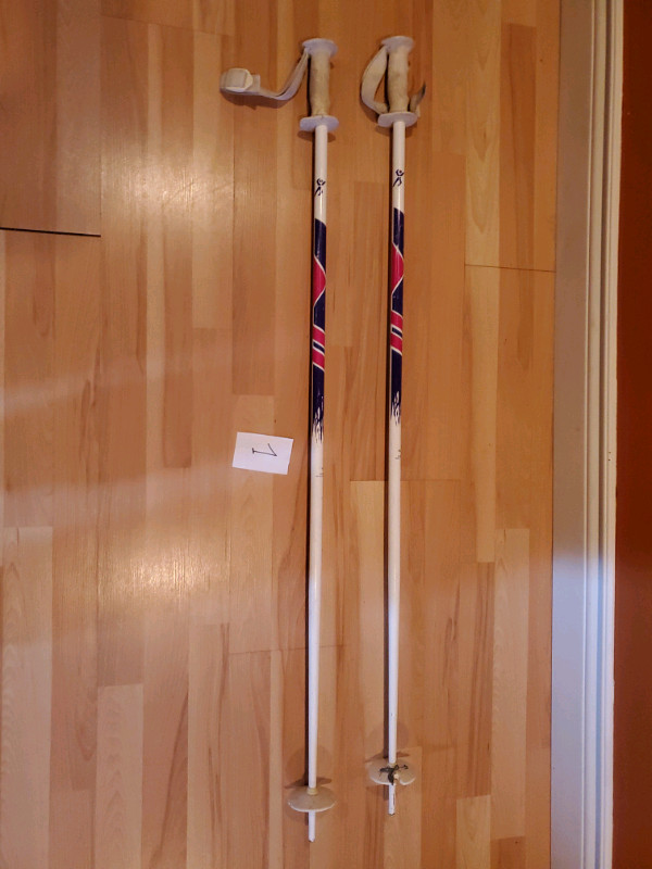 Skis ALPINS TYROLIA 175 cm; bottes F 255; bâtons de 80 à 120 cm. dans Ski  à Laval/Rive Nord - Image 4
