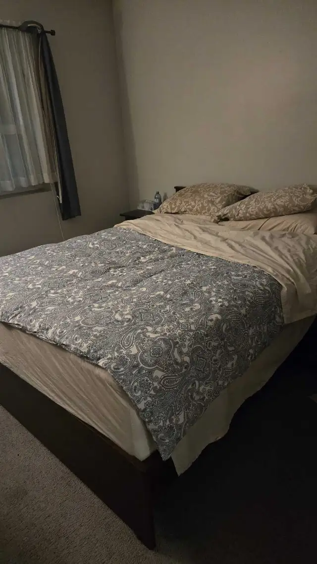 IKEA Hemnes Brown Queen Bed Frame64197599531651121