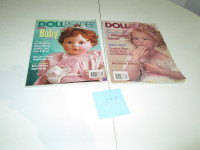 Vintage Lot 23 Beautiful  Magazine  Doll Reader -  1981 à 2006