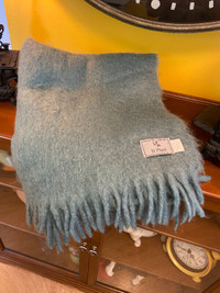 EUC MT LINEA Emmeti Italy Luxury Mohair/Wool Throw Shawl Blanket