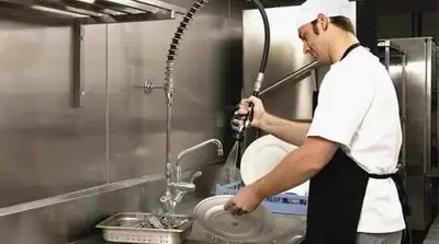 need dishwasher & helper, View more