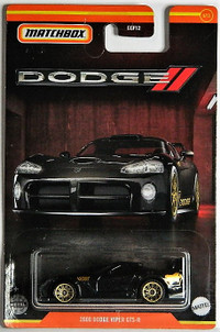 Matchbox Dodge Series 1/64 2000 Viper GTS-R Diecast Car