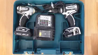 Makita cordless 18v Hammer Drill/impact driver, View more
